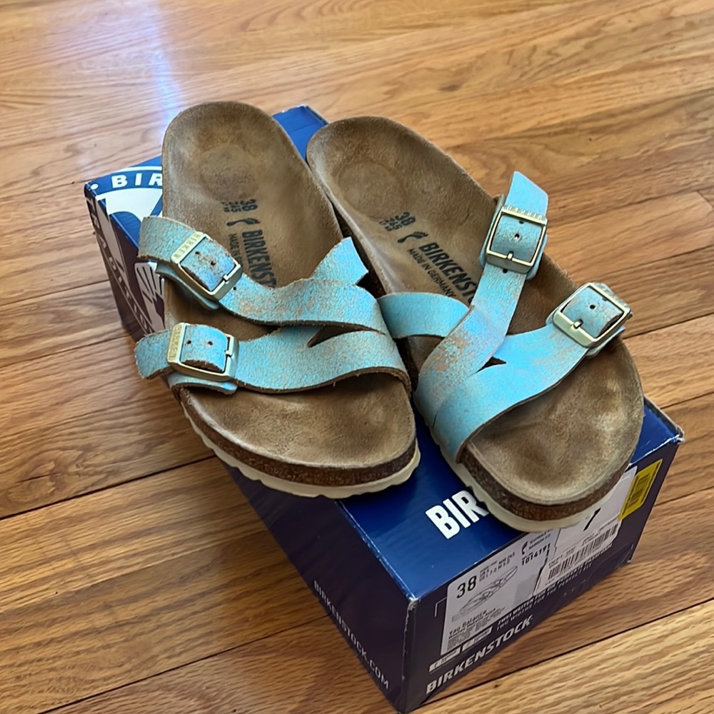 Birkenstock Light Blue Sandals
